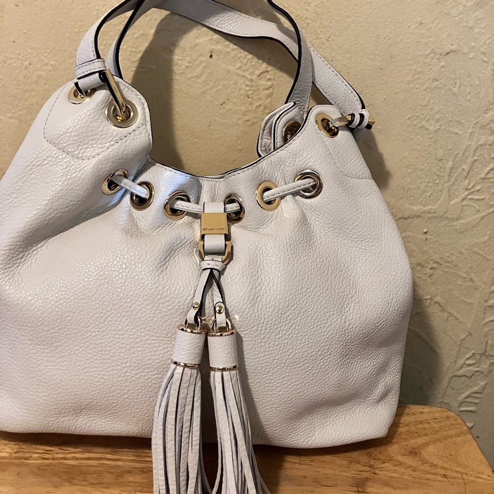MK white satchel bag - Picture 1 of 6